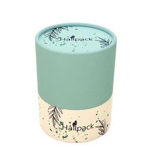 Туба из крафт-бумаги Прочное и универсальное упаковочное решение Креативная круглая упаковка из крафт-бумаги с индивидуальной печатью