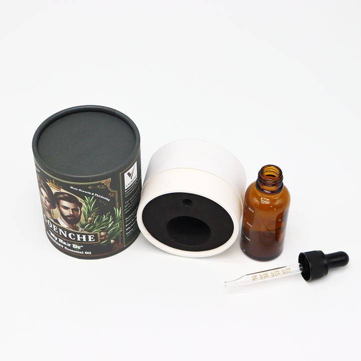 Высококачественная индивидуальная косметическая картонная упаковка, круглые коробки для трубок, упаковка для флакона духов с эфирным маслом