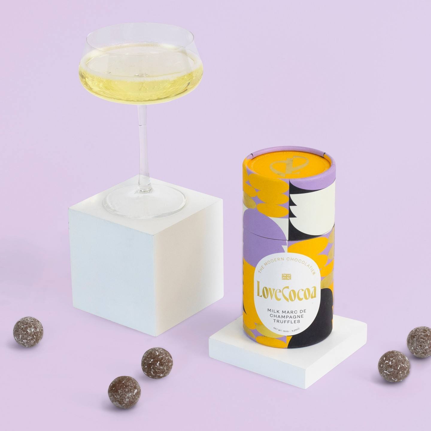 Биоразлагаемая бумажная туба для упаковки шоколада, кофе, чая, прочная круглая коробка для туб