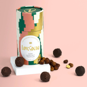 Биоразлагаемая бумажная туба для упаковки шоколада, кофе, чая, прочная круглая коробка для туб