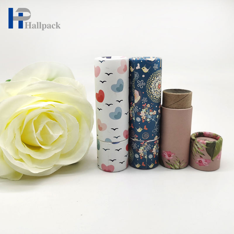 Оптовая продажа 0,3 унции крафт-эко пищевого картона, круглая крафт-бумага, бальзам для губ, упаковка для поделок и проектов