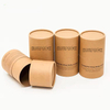 Биоразлагаемая туба из крафт-бумаги, упаковка для чайной бумаги, канистра для чая