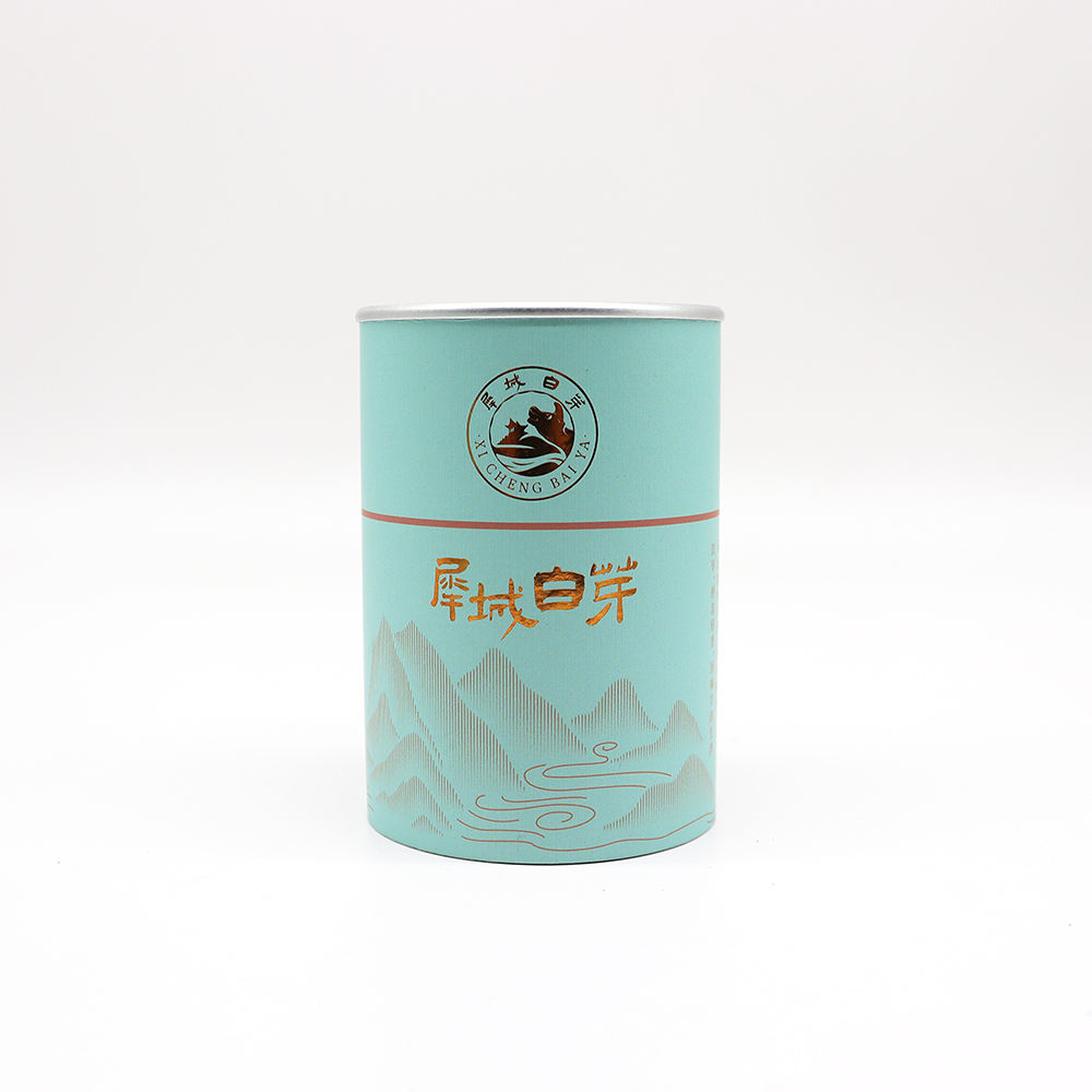 Эко дружелюбный упаковывая круговой чай напечатал коробку трубки логотипа подгонянную дизайнерскую бумажную подарочную коробку цилиндра