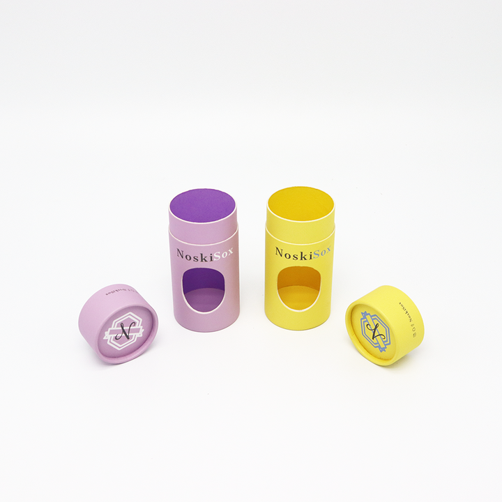 Экологичная индивидуальная упаковка для одежды, картонная цилиндрическая коробка, бумажная трубка с окном