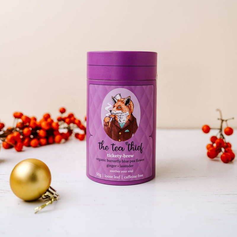 Дизайн Hallpack 100% не содержащий пластика биоразлагаемый тюбик на заказ для чая Экологичная круглая коробка для тюбиков для кофе и продуктов питания