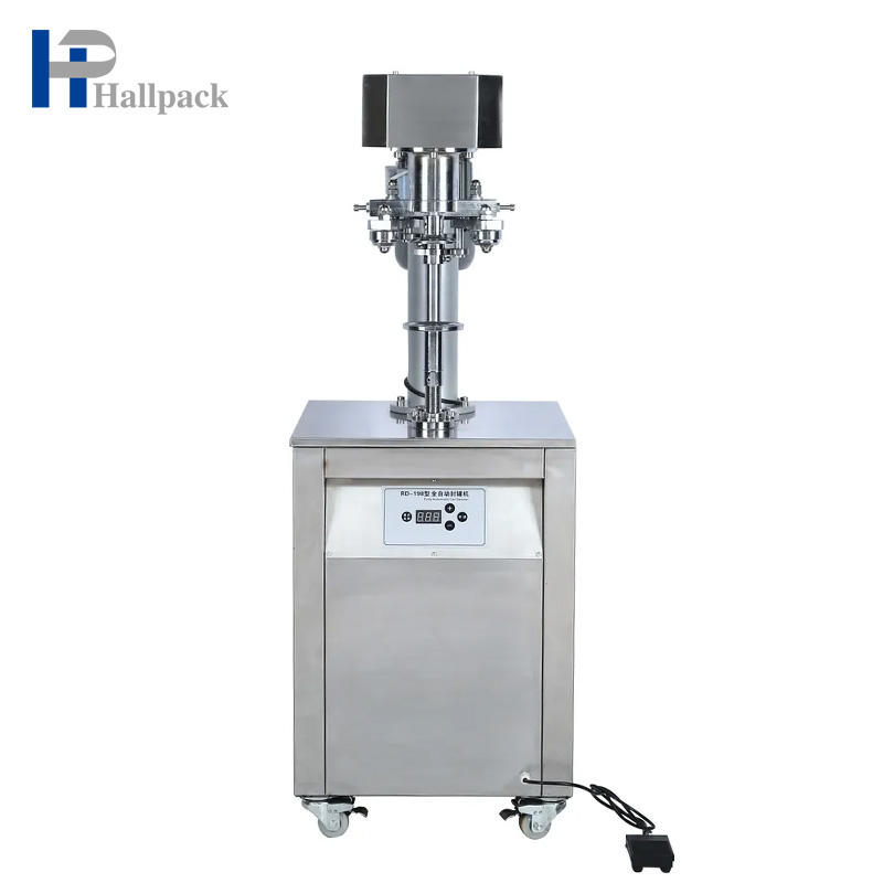 Китайский новый продукт для запайки, автоматическая вертикальная машина для запечатывания банок из нержавеющей стали
