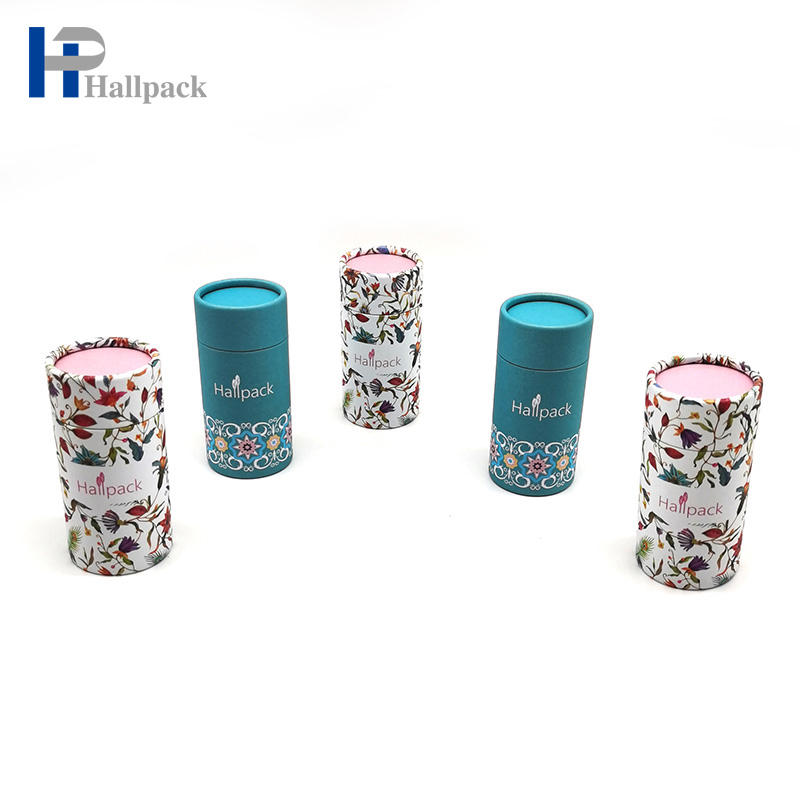 Индивидуальный логотип, блеск для губ, картонный тюбик круглой формы, антидорантная бумага, бумажный упаковочный тюбик с эффектом пуш-ап