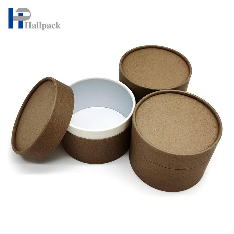 Цилиндрическая картонная бумажная трубка для кофе, напитков, сока, шампанского и текилы, прочная и прочная упаковка