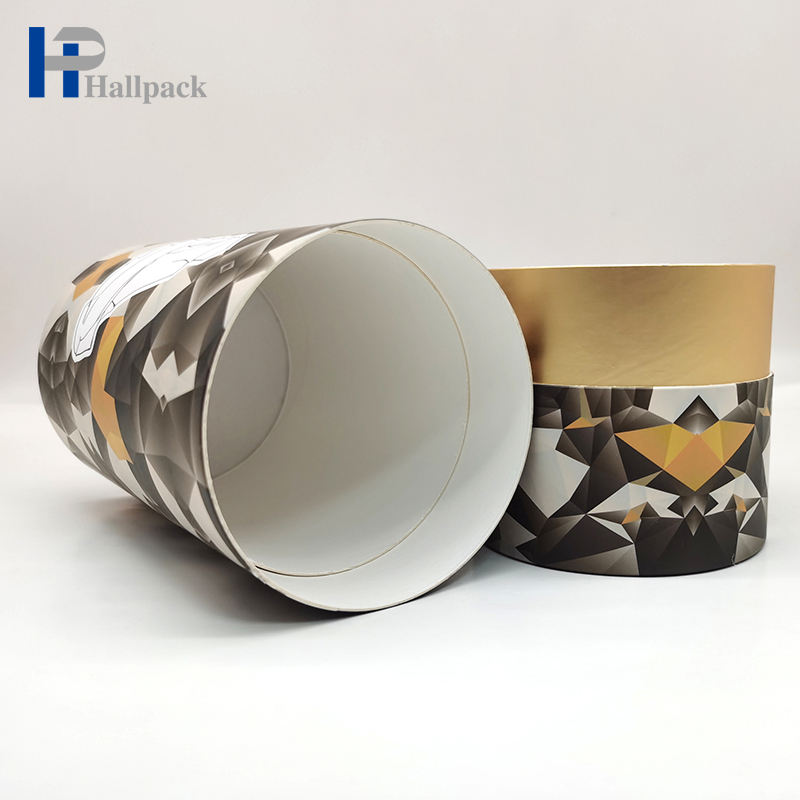 Биоразлагаемый цилиндр для одежды, упаковывающий изготовленную на заказ круглую трубку из крафт-бумаги