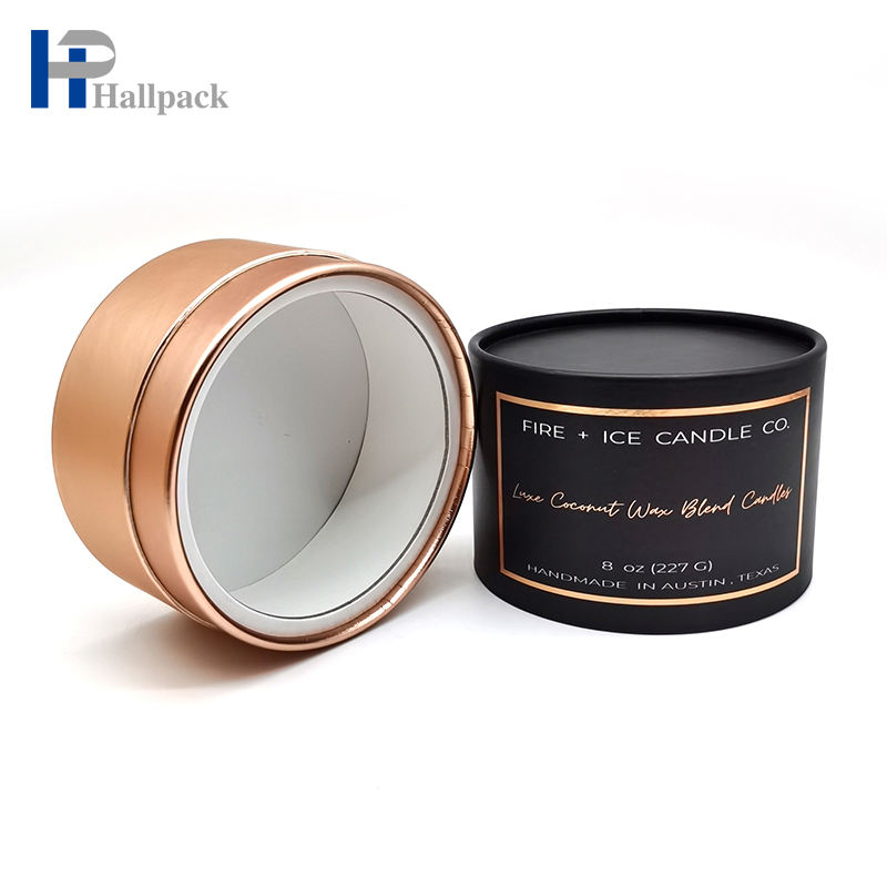 Изготовленная на заказ переработанная упаковка бумажных трубок для чая и кофе с сердечником цилиндра из пищевой бумаги