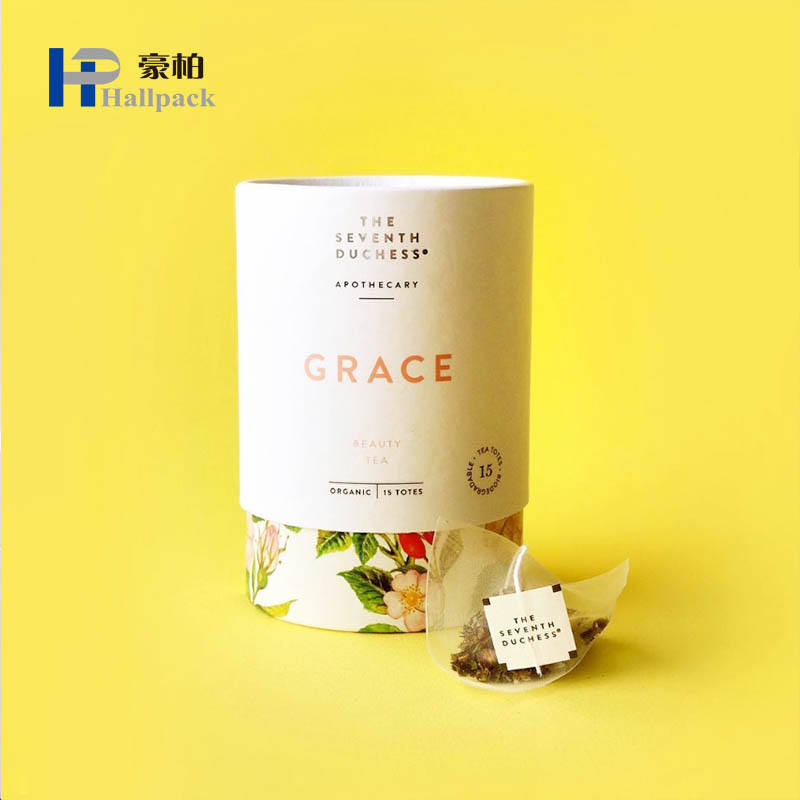 Бумажная упаковочная трубка для чая/еды