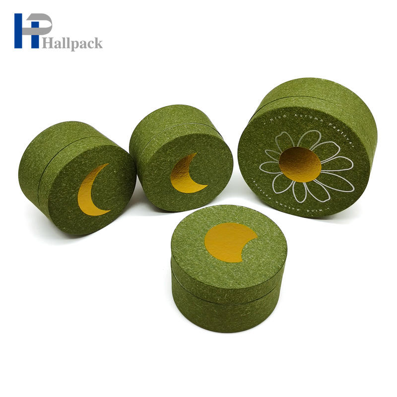 Крем для лица Упаковка из зеленой бумаги в тубе Упаковочная коробка из крафт-бумаги Почтовая трубка
