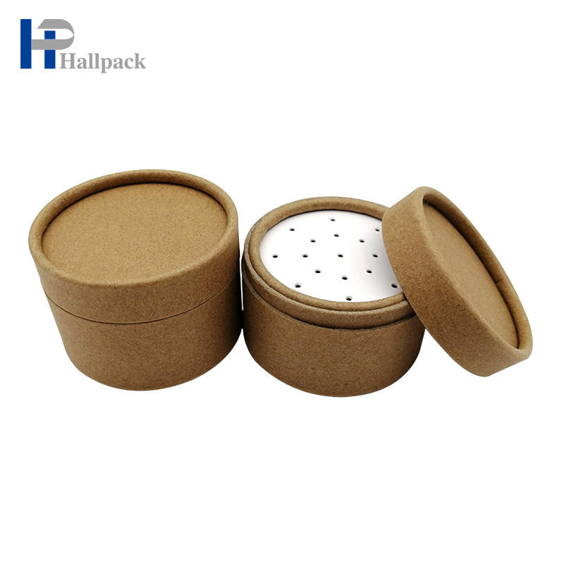 Бумажной просеивающей трубкой сплетенные трубкой бумажные трубки текстуры повторно использованные картонные трубки для порошковой еды