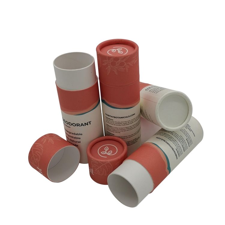 Фабрика имеет долгосрочные большие поставки косметических бумажных туб с сердечником OEM косметические контейнеры косметические палочки круглые по индивидуальному заказу