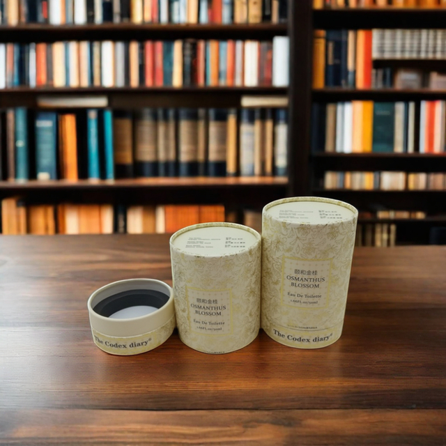 Пищевая печатная цилиндрическая упаковочная коробка с жестким логотипом на заказ, картонные, чайные, круглые тубы из крафт-бумаги