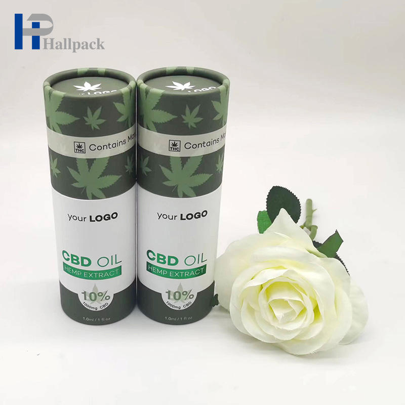 Биоразлагаемая бумажная трубка круглая коробка упаковка