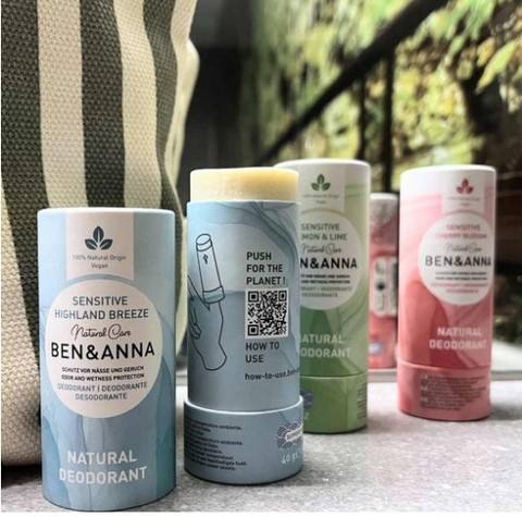 Упаковочная трубка круглого цилиндра из вторичного сырья для дезодоранта губной помады, сделанная из бумаги