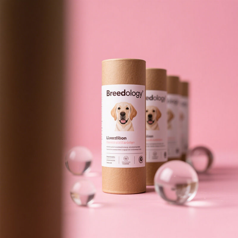 Утилизация материала пользовательская проектная бумажная трубка для коллагеновых добавок с твердыми напитками Упаковка