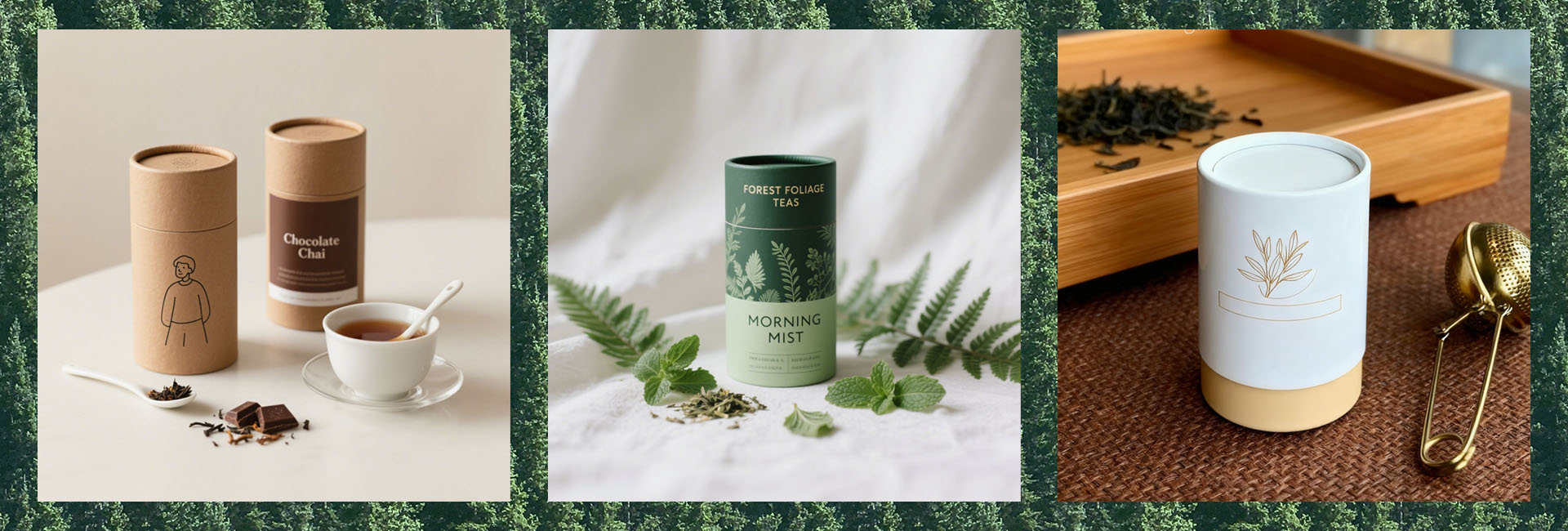 банка для упаковки порошка матча