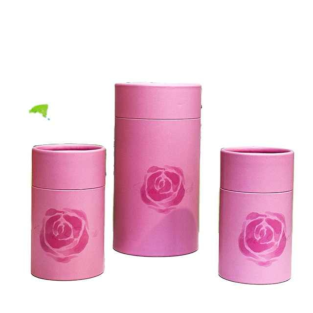 Биоразлагаемая индивидуальная легко отделяющаяся упаковка Hallpack для упаковки в бумажный цилиндр для кофе, чая и шоколада