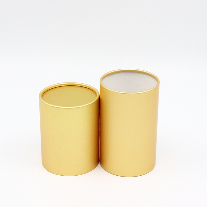 Экологичная изготовленная на заказ упаковка для картонной цилиндрической коробки для пищевых продуктов, бумажная упаковка для чая, кофе