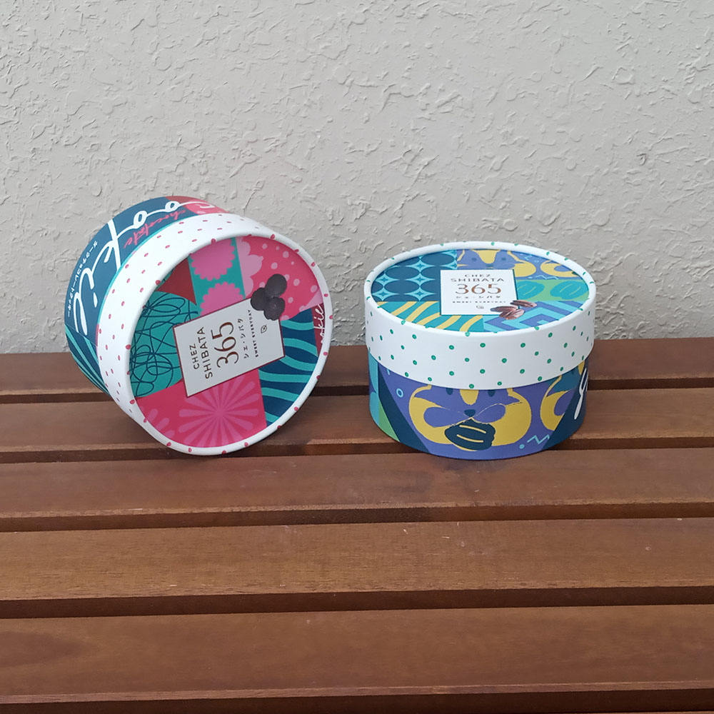 Оптовая продажа, бестселлер, роскошная индивидуальная крафт-бумага для выпечки торта, картонная бумажная трубка