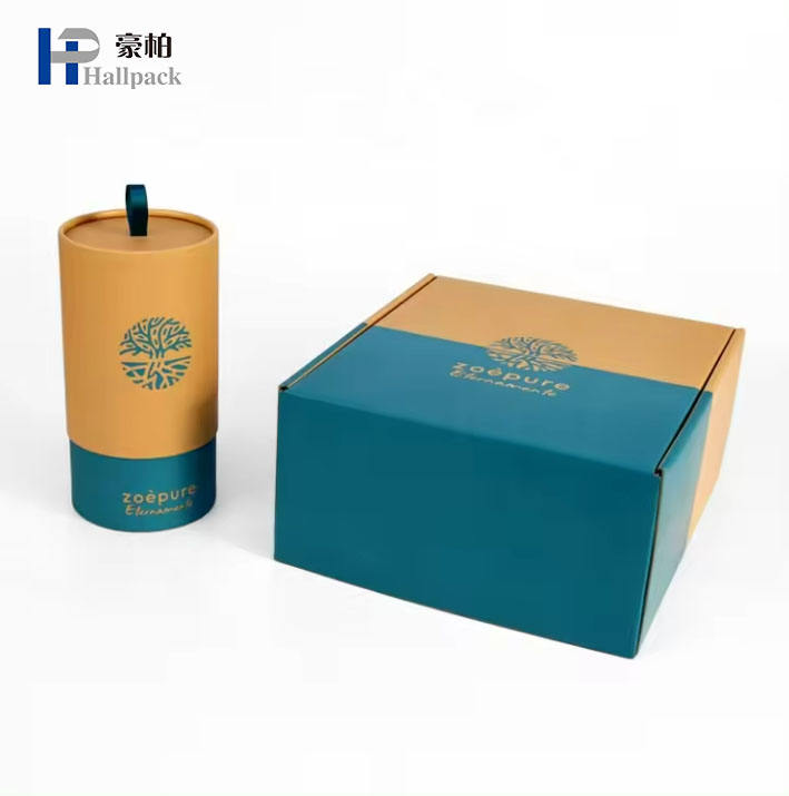 Индивидуальный логотип, 2 шт., бумажный картон, жесткий подарочный набор для хранения свечей, небольшая коробка для туб, бумажная упаковка для свечей для свечей