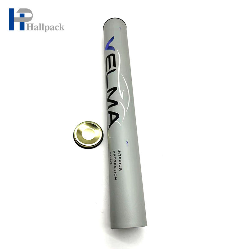 Изготовленная на заказ упаковка трубки бумаги картонной коробки цилиндра Эко дружелюбная для художественной печати светокопии обоев