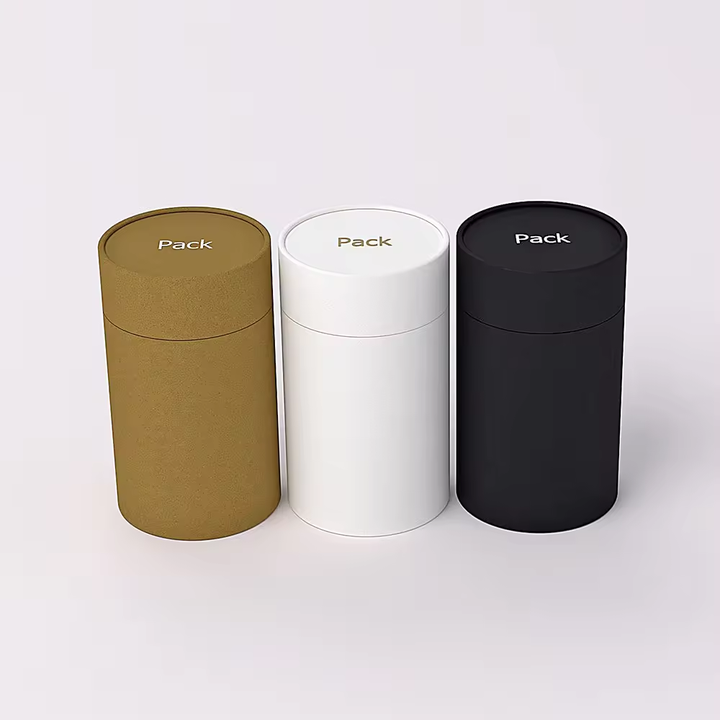 Экологически чистые канцелярские товары на заказ, художественные принадлежности, картонная цилиндрическая коробка, бумажная трубка, упаковка для чашки, стакана для воды, вакуумной бутылки