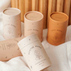 Высококачественная биоразлагаемая бумажная туба, круглая цилиндрическая туба, упаковка, изготовленная на заказ упаковочная туба для свечей и эфирного масла