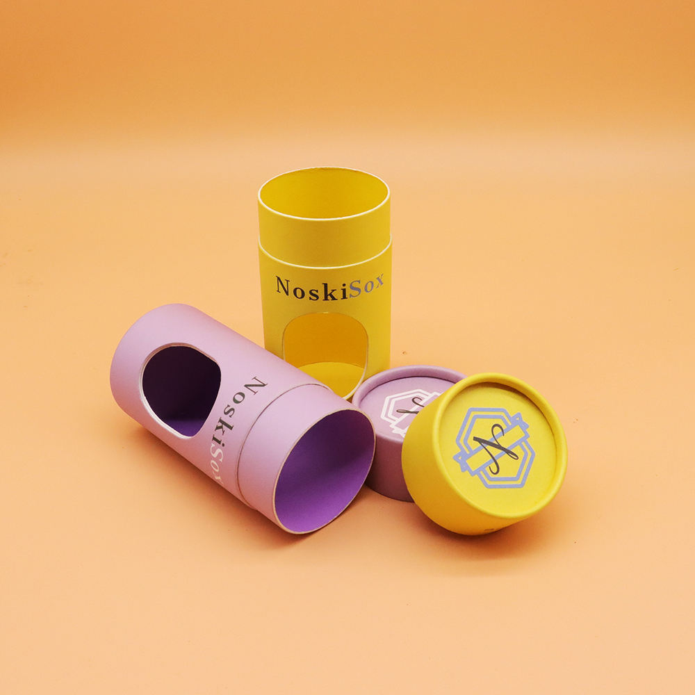 Экологичный пищевой картон, бумажная трубка, цилиндр, картонные консервы, овсяные бумажные трубки для завтрака, бумажная трубка с окном