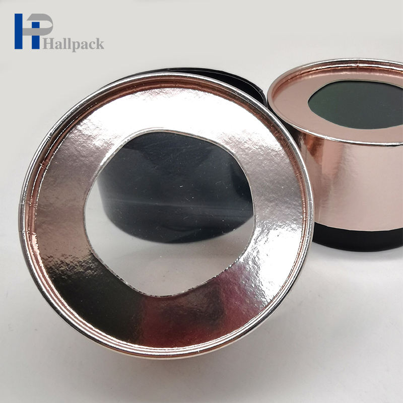 Биодеградабле круглая упаковывая трубка цилиндра трубки бумажная трубка с ясным окном Пвк