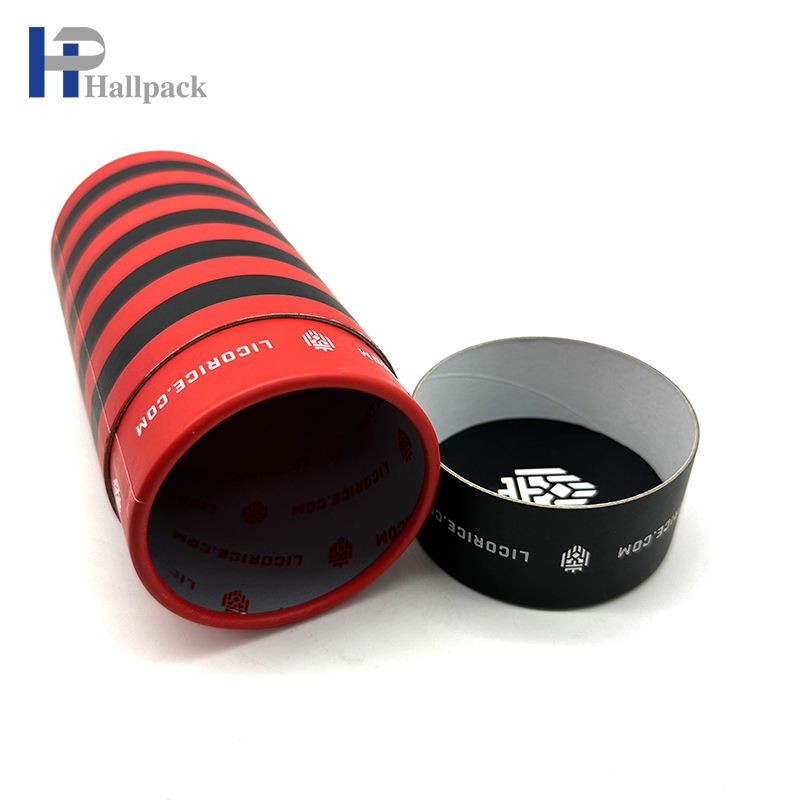 Высококачественная настраиваемая коробка для бутылок-капельниц с логотипом, круглая картонная упаковка из крафт-бумаги для косметики, красочная картонная трубка