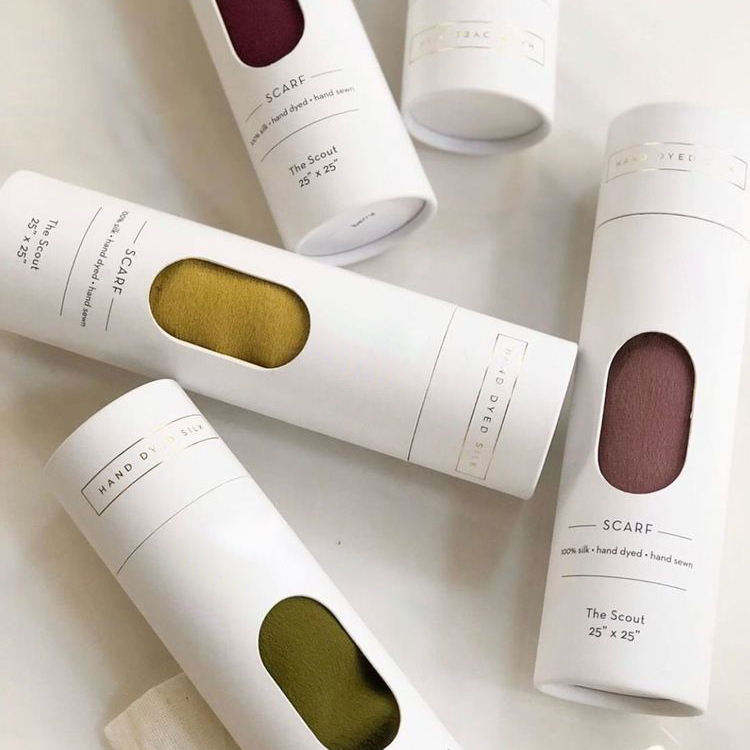 Упаковка флакона духов Печать Туба из крафт-бумаги Туба из ПЭТ-бумаги для губ