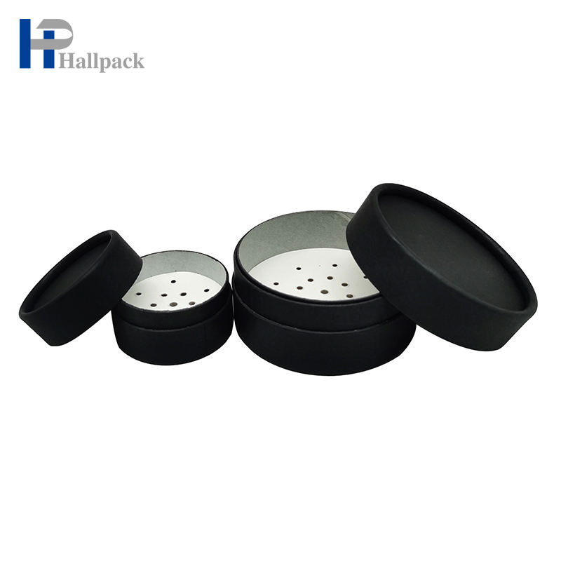 Соль для ванн, сыпучий порошок, круглая трубка из крафт-бумаги, цилиндр сита, бумажная трубка