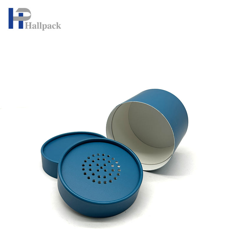 Соль для ванн, сыпучий порошок, круглая бумажная упаковочная трубка, косметический порошок, сито, цилиндр, бумажная трубка