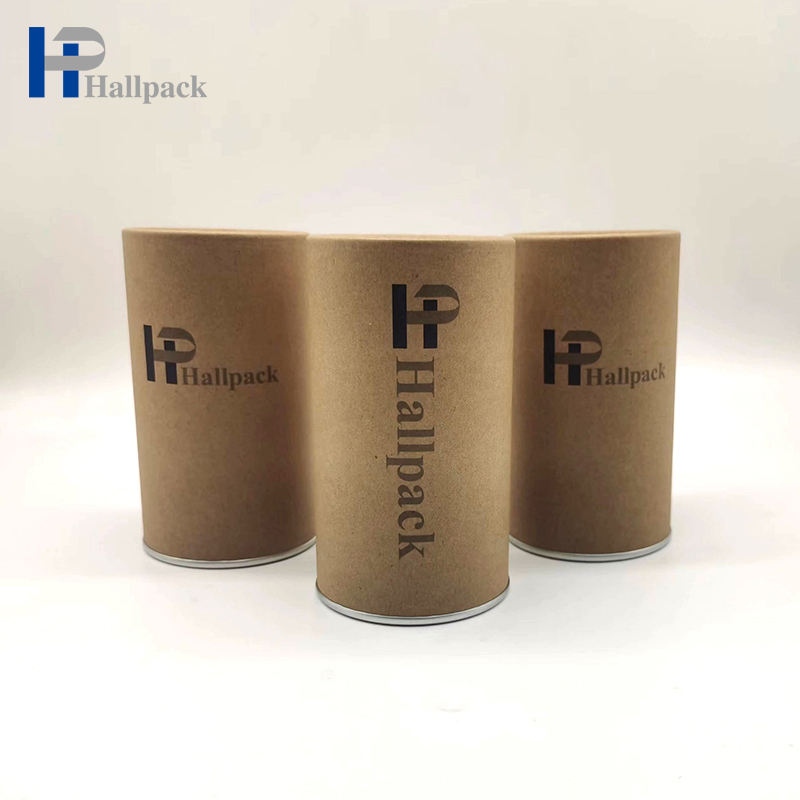 Упаковка крышки бумажной трубки цвета защиты окружающей среды изготовленной на заказ легкая вытягивая