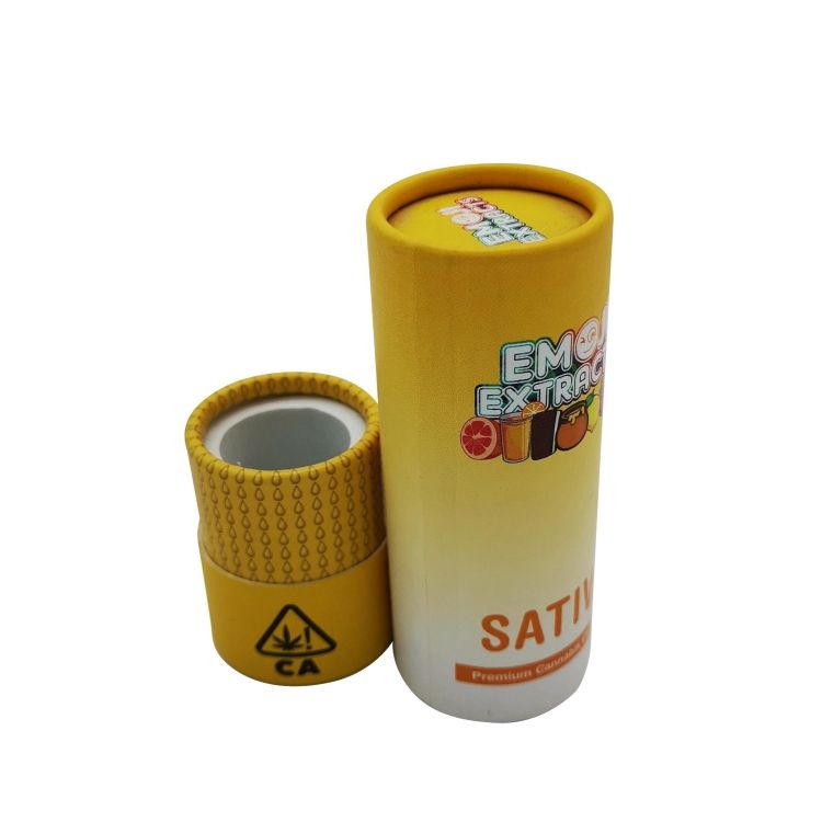 Настроить бумажную трубку и биоразлагаемую бумажную упаковку для хранения, цилиндр для упаковки косметической бумаги Eva 10 мл, 20 мл, 30 мл, 100 мл.