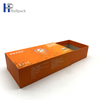 ЭКО-упаковка, квадратная раздвижная коробка, жесткий картон с принтом, ящик для телефона, коробка, роскошная упаковка, картонная подарочная коробка