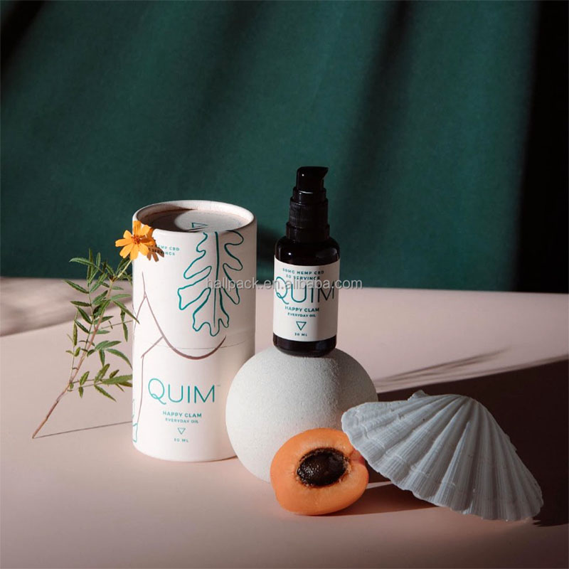 Бумажная подарочная коробка Diffuser Упаковка таможенная переработка 3PCS Telecope Paper Tube с черной лентой