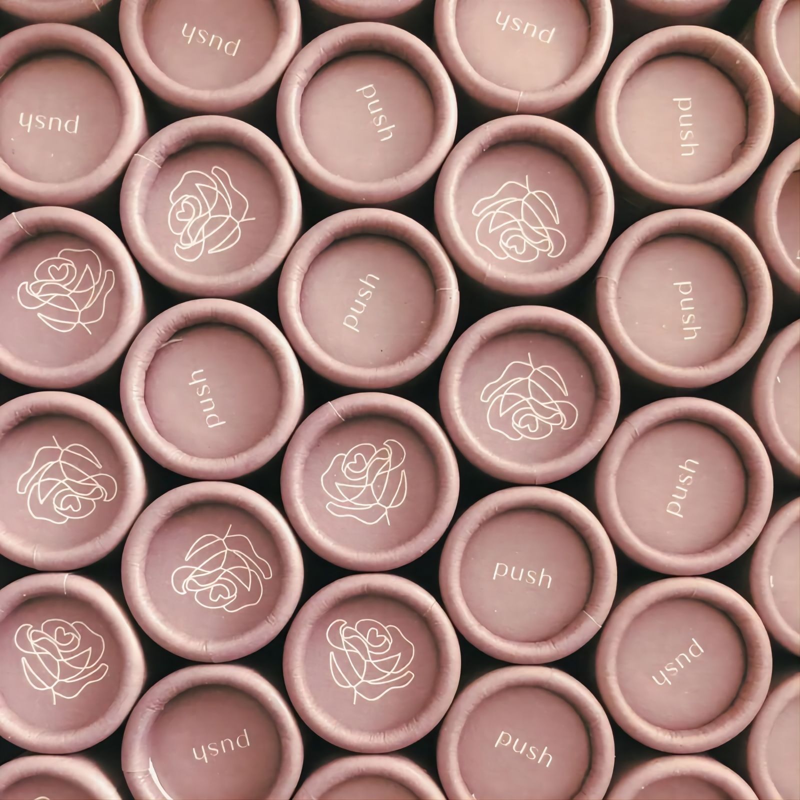 Биоразлагаемая бумага Индивидуальный тюбик для бальзама для губ круглой формы Цилиндр пуш-ап для лосьона Бар Бумажные тюбики Упаковка