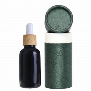 Высококачественная индивидуальная косметическая картонная упаковка, круглая коробка для трубок для флакона духов с эфирным маслом