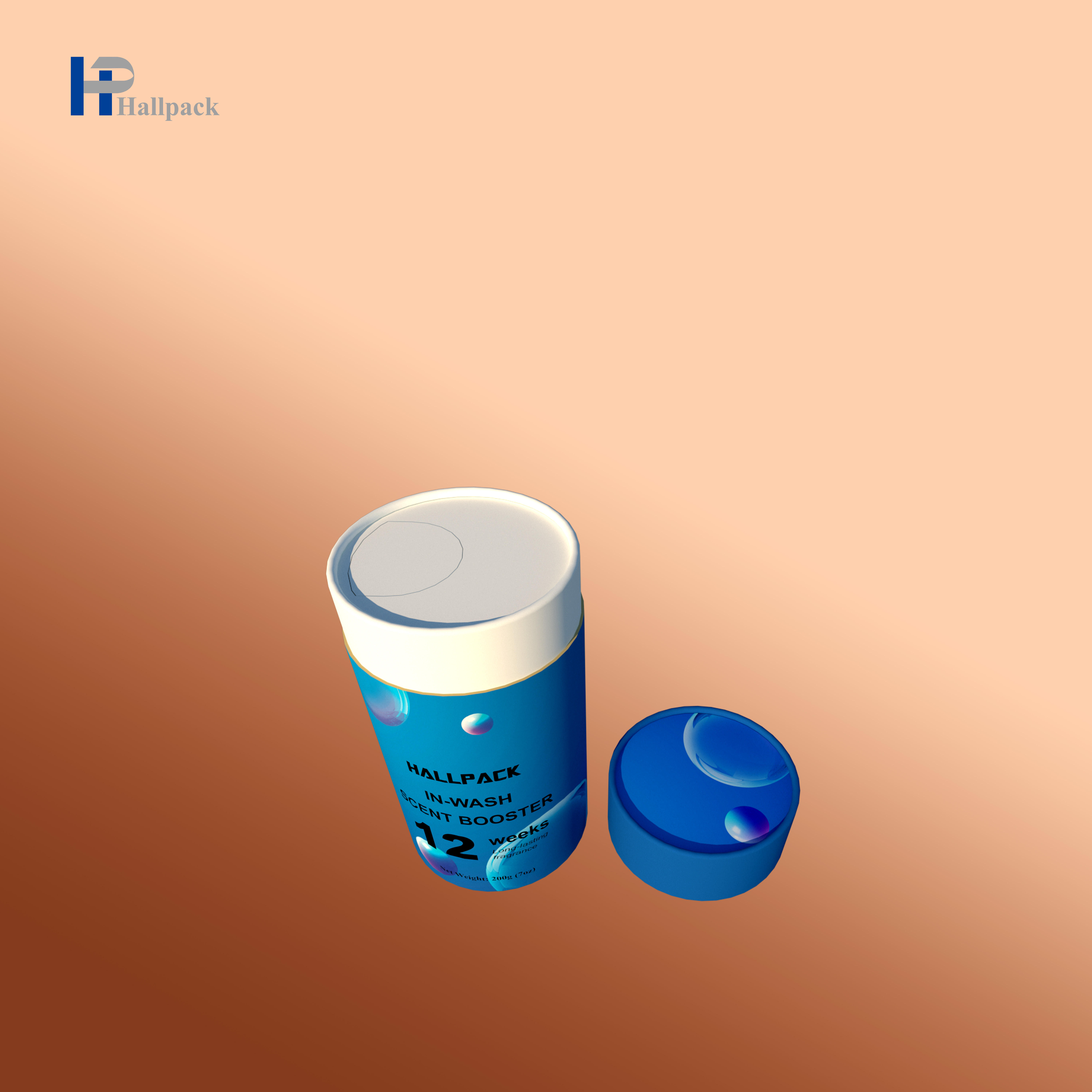 Картонный тубус круглой формы с индивидуальным логотипом, бумажный упаковочный тубус с эффектом пуш-ап, косметический усилитель аромата, бумажный тубус, упаковка