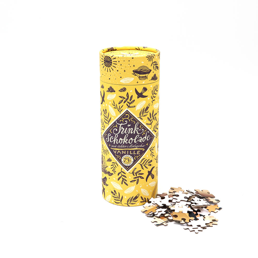 Биоразлагаемый экологически чистый цилиндр, пищевой картон, трубка для чая, сахара, кофе, упаковочная бумага, цилиндр для рассыпного чая