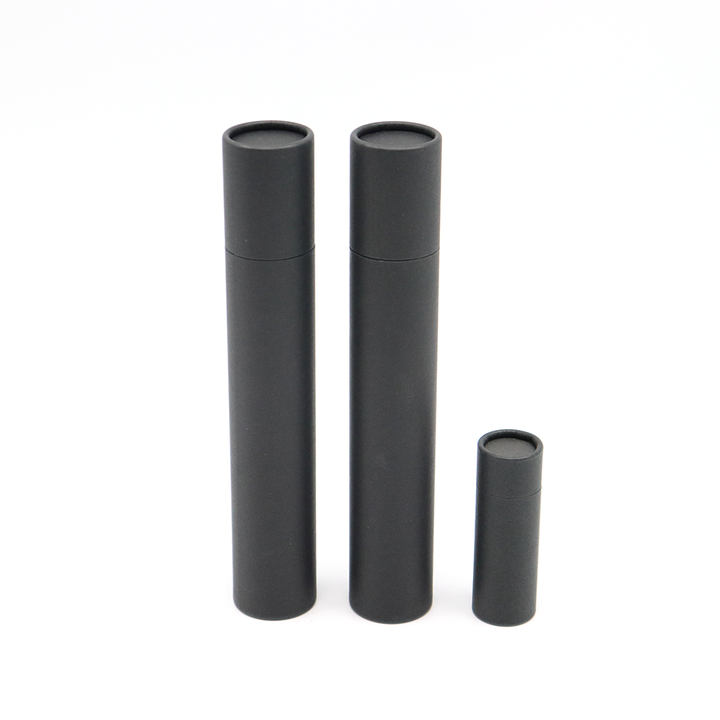 Лидер продаж, коричневый крафт-картон, бумажный тубус, почтовая транспортировка, плакат, упаковка, форма цилиндра, исчезающий узор, еда