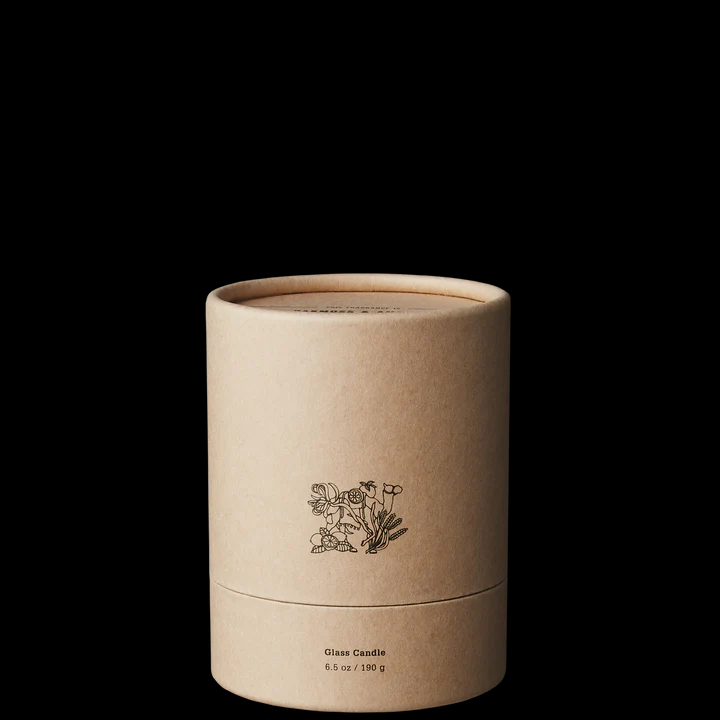 Экологичная индивидуальная коричневая упаковка из крафт-бумаги, картонный цилиндр, круглая упаковка для духов, ухода за кожей