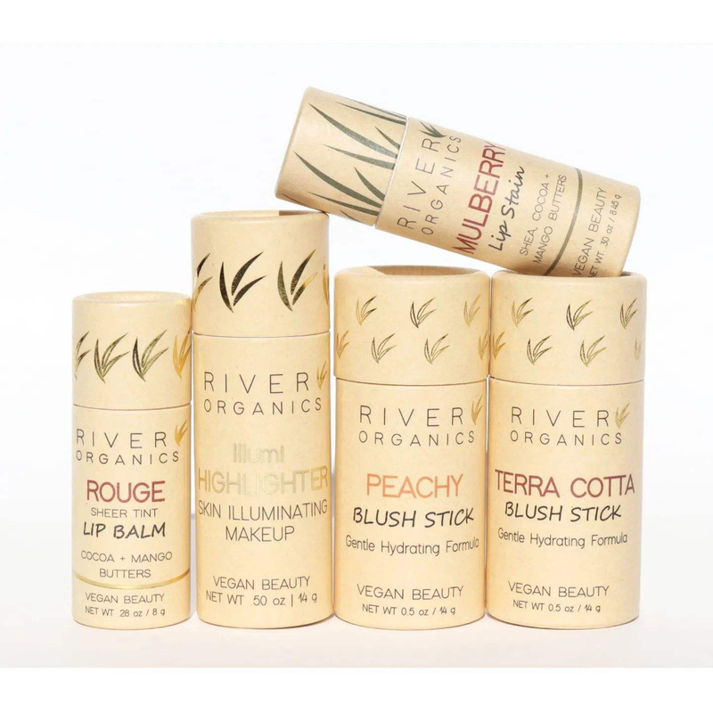 Высококачественный биоразлагаемый бумажный тубус пуш-ап для упаковки в баллончик с помадой для экологически чистого хранения