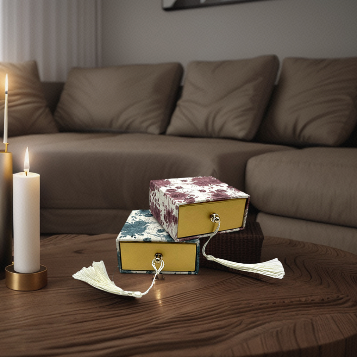 Роскошная бумажная подарочная коробка на заказ с выдвижными ящиками для ювелирных изделий, парфюмерии, одежды, обуви, вина, косметики, упаковки нижнего белья