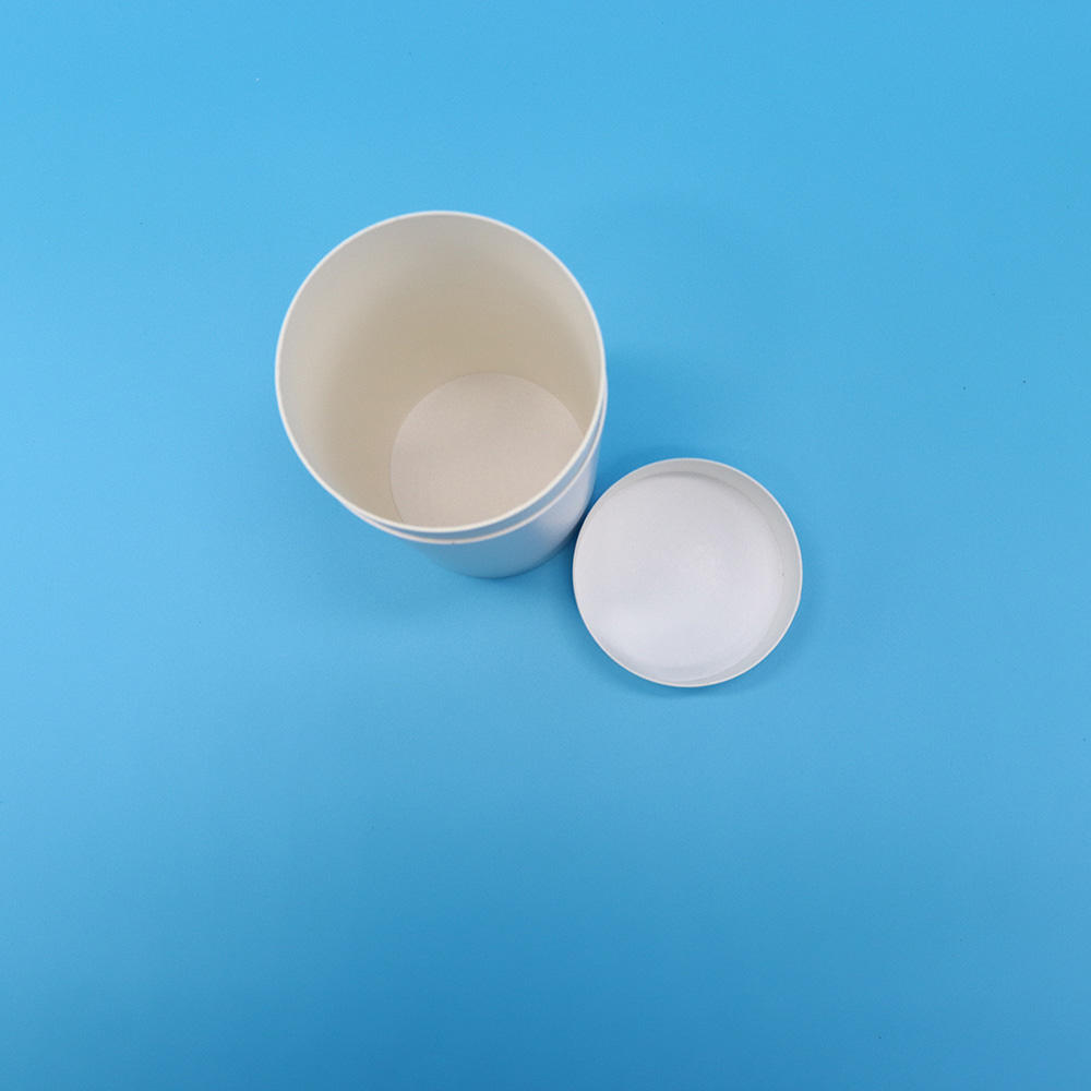 Индивидуальная печать, упаковка для пищевых продуктов, картонная цилиндрическая коробка, упаковка для гаек, кофе, чая, бумажная туба, упаковка, белая