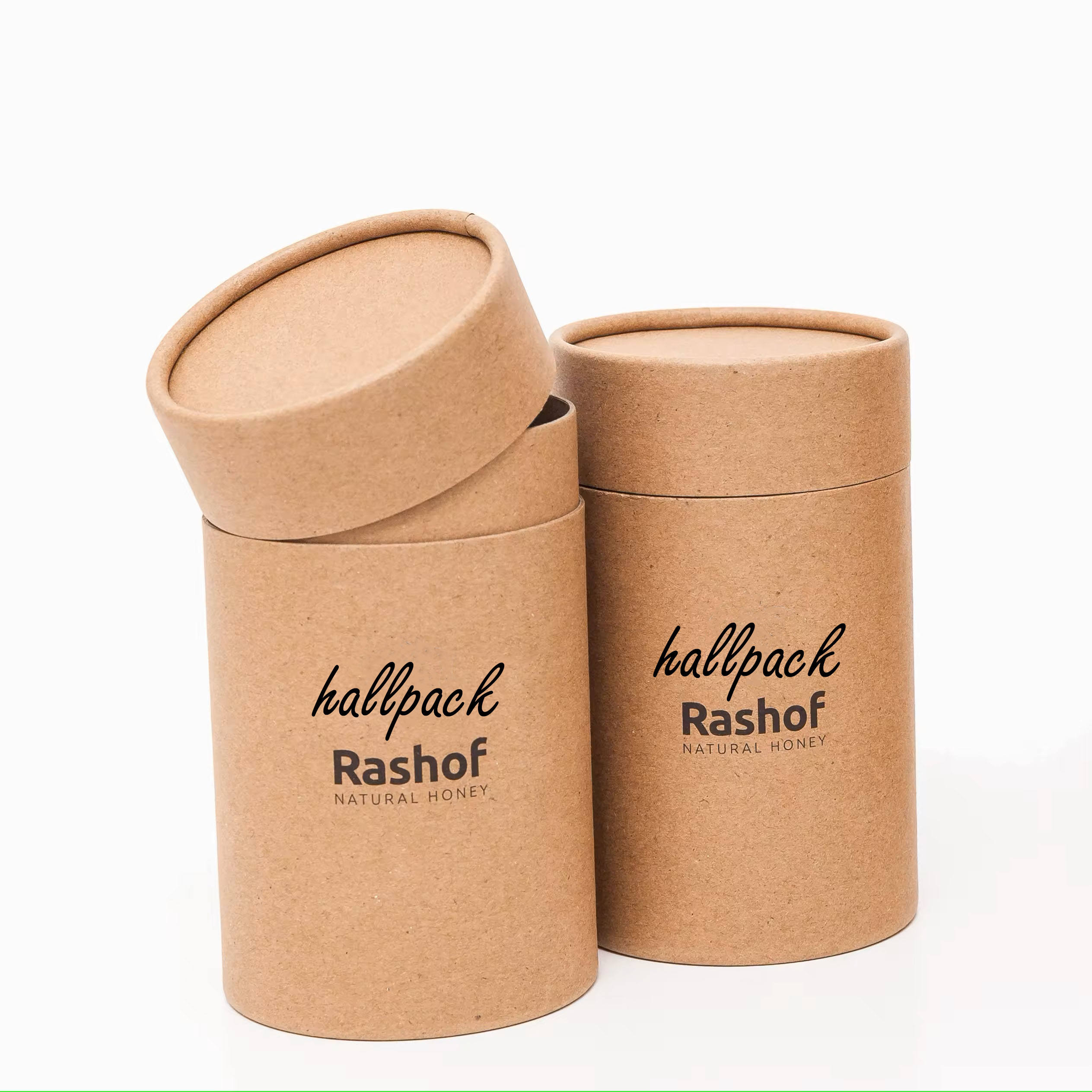 Биоразлагаемая туба из крафт-бумаги, упаковка для чайной бумаги, канистра для чая